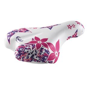 Monte Grappa zadel Magic kinderen Wit-Roze 14-16"
