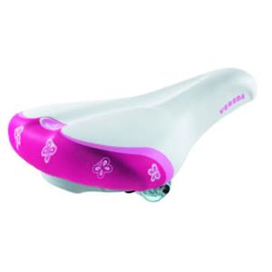 Selle Monte Grappa Vereda wit-roze kinderzadel