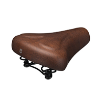 Selle comfort zadel City, gel hart, bruin, inclusief strop (werkplaatsverpakking)