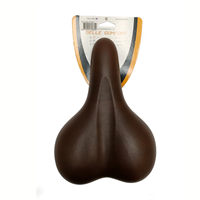 Selle comfort zadel bruin gel, zonder strop (hangverpakking)