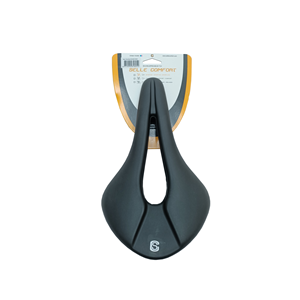 Selle comfort zadel race. lengte 26.5cm breedte14.5cm Zonder strop (hangverpakking)