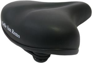 Selle san remo Zadel Marwi Citybike elastomeer vering en hoekbescherming