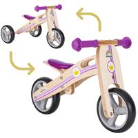 bikestar Laufrad 7 Zoll Holz lila 