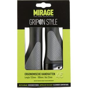 No brand Mirage Handvattenset Grips In Style 100/132mm Zwart/grijs