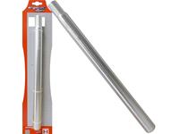 Ergotec Zadelpen  kaars aluminium ø31,6 / 300mm - zilver