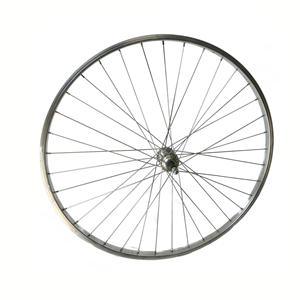 Tormino Achterwiel 26x1.75 (559) aluminium velg. vast as, voor opschroef tandwiel, 7/8 speed