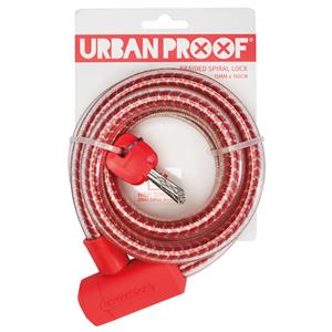 URBAN PROOF UrbanProof kabelslot Braided  15mmx150cm Kreeft Rood