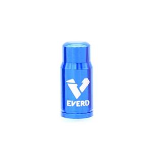 30 PCS EVERD ZH419 Mountain Road Bike Aluminum Alloy Air Mouth Cap Car Tire Dust Door Cover Colour: Presta (Blue)