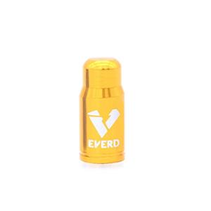 30 PCS EVERD ZH419 Mountain Road Bike Aluminum Alloy Air Mouth Cap Car Tire Dust Door Cover Colour: Presta (Gold)