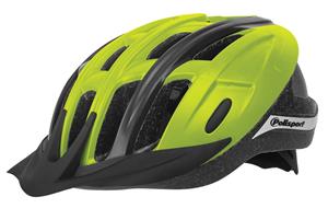 Pol isport ride in fietshelm m 54-58cm zwart/blauw