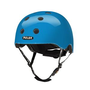 Melon helm Rainbow Blue XL-XXL (58-63cm) blauw