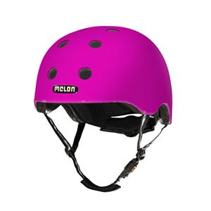 Melon helm UNI Mat Pinkeon XL-2XL (58-63cm) mat roze