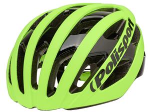 Polisport light pro fietshelm l 58-62cm fluo geel/zwart