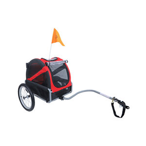 Doggy Ride Fietskar Mini - Rood/zwart