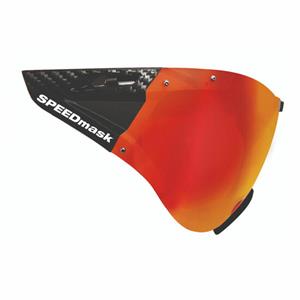 Casco Visier Speedmask Carbonic S1 - Fietshelm rood/zwart/oranje