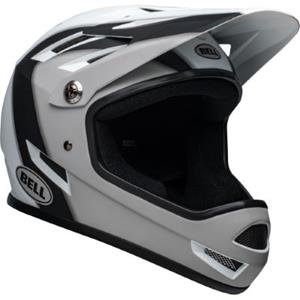 Bell Sanction Helm - Matte Black-White}  - L}