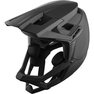 Alpina MTB-Fahrradhelm Roca, schwarz matt