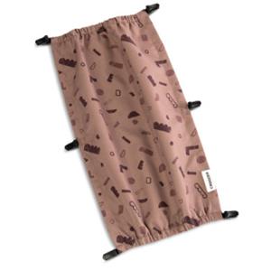 Croozer Sonnenschutz für Kid Vaaya 1 & Kid Keeke 1 Kraams Kollektion - Red Patterned