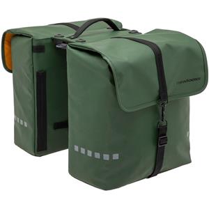 New Looxs Dubbele fietstas Odense Double Racktime 39L Green