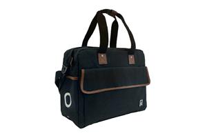 Willex Shopper Metropolis Zwart/Bruin 15L