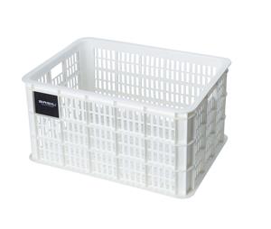 Basil Fietskrat Crate L 40L Bright White MIK/RT