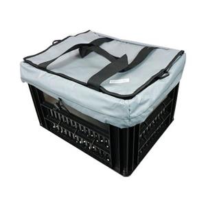 Hooodie Fietskrattas Crate voor Melkkrat Zilver