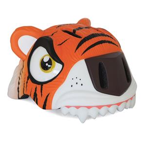 Crazy Stuff Kinderhelm / Fietshelm Oranje Tijger / Orange Tiger Small 49-55 cm