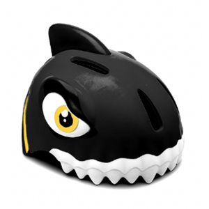 Crazy Stuff Kinderhelm / Fietshelm Zwarte Haai / Black Shark Small 49-55 cm