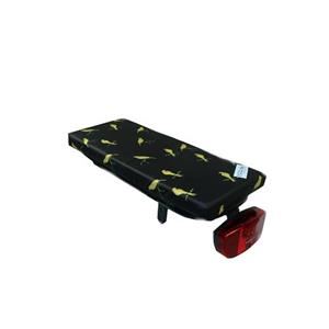 Hooodie Bagagedragerkussen Cushie Gold Birds