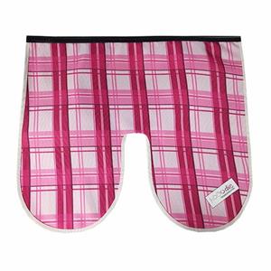 Hooodie Windscherm Flap Pink Plaid