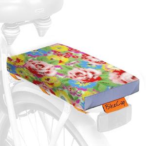BikeCap Fietskussen Stitchy Flowers