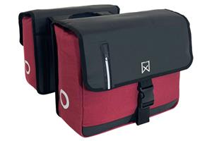 Willex Dubbele Businesstas 30L Rood/Zwart