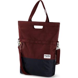 Urban Proof Shopper fietstas 20L Recycled - Bordeauxrood/Grijs