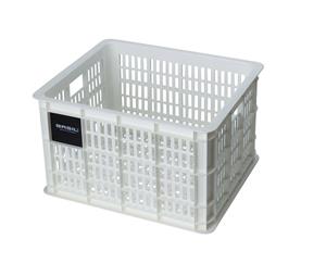 Basil Crate Fahrradkiste Recycelt M 29,5 Liter Weiß - 21138