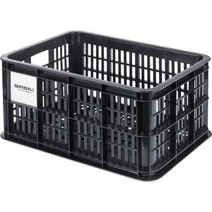 Basil Fietskrat Crate S 17,5L Black MIK