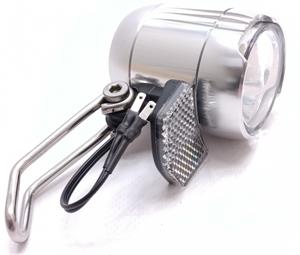 Falkx koplamp e bike led 6 48V zilver