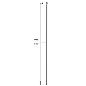 ... Alpina Spaak Zink 14-160 zonder nippel zilver (144st)