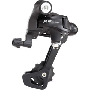 microSHIFT R10 R47 10 Speed Rear Derailleur - Schwarz}  - Long Cage}