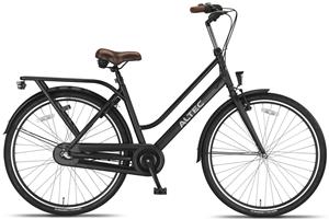 Manta 28 Inch Damesfiets N-3 49cm Mat Zwart