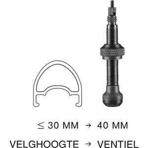 Schwalbe Tubeless-Ventil (40mm)