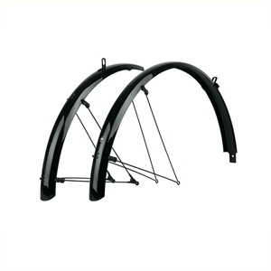 SKS Basic Bluemels 28 Zoll Radschützer Set | 45 mm | schwarz