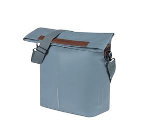 Basil Enkele fietstas City Shopper Graphite Blue 16L