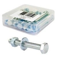 Bofix vork-kroonbout M6-40 compleet (10st)