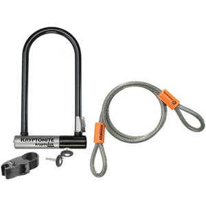 Kryptonite Standard D-Lock and Kryptoflex Cable - Beugelsloten