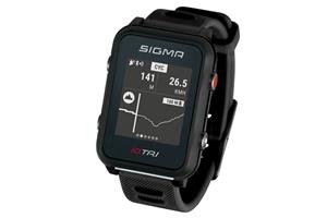 Sigma Sporthorloge  iD.TRI Black Set