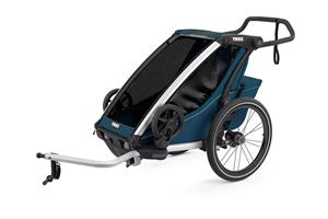 Thule Chariot Cross 1 Kindertransporter majolica blue