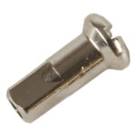 Alpina spaaknippels 13g/14mm/ø5mm/fg 2.6 messing vernikkeld per 1000