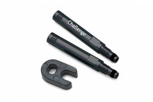 Challenge Alloy Presta Valve Extenders (With Tool)