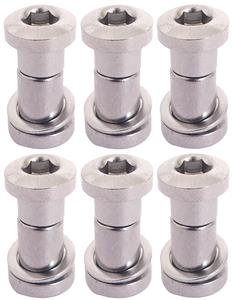 Bofix Zadelklem  inbus cromo - 19mm (6 stuks)