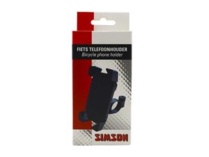 Simson Telefoonhouder fiets Zwart